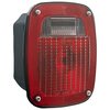 Peterson Manufacturing UNIVERSAL THREE STUD COMBINATION REAR LIGHT, INCLUDES LICENSE LIGHT 445